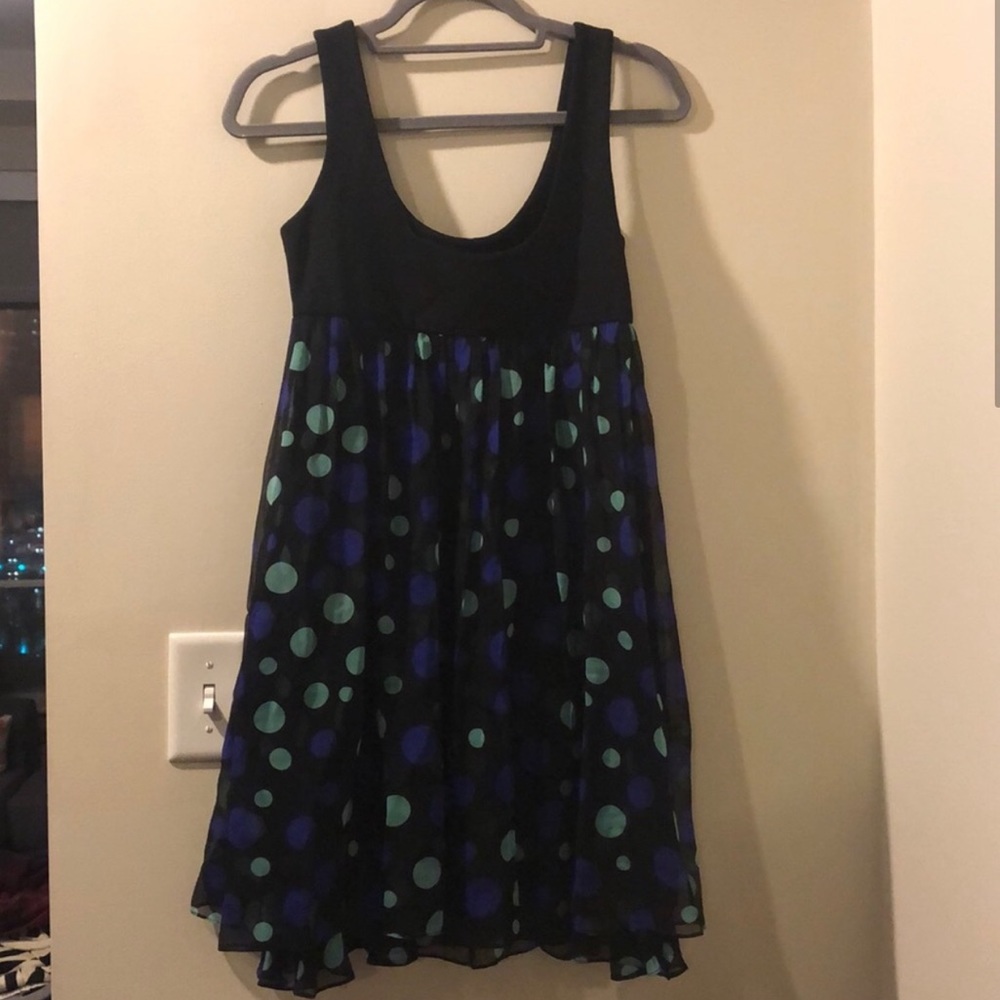 Diane von Furstenberg polka dot dress